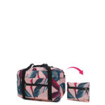 Sac pliable periea packable peach leaves 40 cm rose