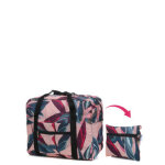 Sac pliable periea packable peach leaves 45 cm rose