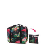 Sac pliable periea packable tropical flamingos 45 cm noir