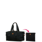 Sac de voyage 2 - en - 1 cabine bric's x - travel 43 cm noir