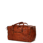 Sac de voyage bear design cow lavato max 50 cm cognac marron
