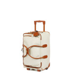 Sac de voyage cabine 2 roues bric's firenze 55 cm cr�me blanc