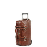 Sac de voyage cabine en cuir katana travel 55 cm marron
