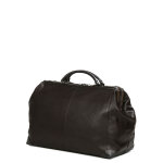 Sac de voyage cabine diligence en cuir katana authentic vintage 51 cm chocolat marron