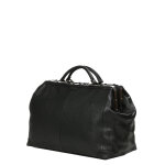 Sac de voyage cabine diligence en cuir katana authentic vintage 51 cm noir