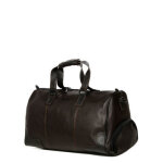 Sac de voyage cabine 48h en cuir de vachette grard hnon manhattan choco marron