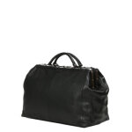 Sac de voyage cabine diligence en cuir katana authentic vintage 51 cm noir Sac de voyage cabine diligence en cuir katana authentic vintage 51 cm noir