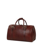 Sac de voyage cabine katana travel 50 cm - cuir gras marron