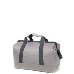 Sac de voyage cabine reisenthel allrounder twist l 48 cm herringbone grey gris