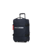 Sac de voyage cabine � roulettes a�rial trecker 55 cm bleu fonc�