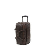 Sac de voyage cabine � roulettes g�rard h�non outland 51 cm choco marron