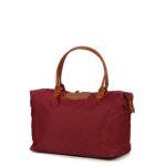 Sac de voyage cabine snowball urban tote 55 x 35 x 20 cm bordeaux rouge Sac de voyage cabine snowball urban tote 55 x 35 x 20 cm bordeaux rouge