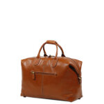 Sac de voyage en cuir bric's life pelle 43 cm camel marron