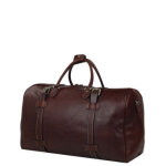 Sac de voyage en cuir katana travel 60 cm marron