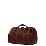 Sac de voyage diligence cuir g�rard h�non renaissance 45 cm marron