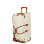 Sac de voyage luxe à roulettes bric's firenze 72 cm crème blanc Sac de voyage luxe à roulettes bric's firenze 72 cm crème blanc