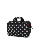 Sac de voyage reisenthel allrounder pocket l 48 cm dots white noir