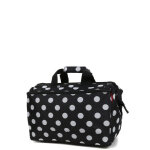 Sac de voyage reisenthel allrounder pocket l 48 cm dots white noir