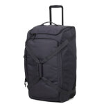 Sac de voyage � roulettes at city racer l 77 cm black noir