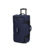 Sac de voyage  roulettes delsey raspail 64 cm bleu