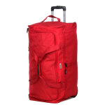 Sac de voyage � roulettes horizon trophy 76 cm bordeaux / noir rouge