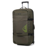 Sac de voyage � roulettes quiksilver checkin lug 80 cm grape leaf vert