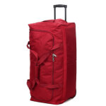 Sac de voyage � roulettes worldline austin 80 cm rouge