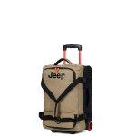 Sac de voyage trolley cabine jeep js005a s 55 x 35 x 25 cm sable chaud beige