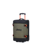 Sac de voyage trolley cabine jeep js007c s 55 cm plantation vert