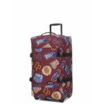 Sac de voyage trolley eastpak tranverz m - 67 cm clash burgundy rouge