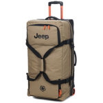 Sac de voyage trolley jeep js005a xl 82 cm sable chaud beige