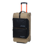Sac de voyage trolley jeep js006b l 73 cm sable chaud beige