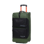 Sac de voyage trolley jeep js006b l 73 cm vert orme