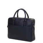Sacoche business lancaster mademoiselle - 2 compartiments bleu fonc