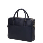 Sacoche business lancaster mademoiselle - 2 compartiments bleu fonc�