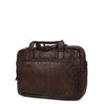 Sacoche ordinateur bear design cow lavato dani 17. 3 pouces brown marron