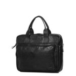 Sacoche ordinateur bear design cow lavato hugo 13 pouces black noir