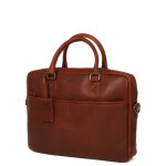 Sacoche ordinateur burkely antique avery 15. 6 pouces cognac marron