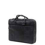 Sacoche ordinateur cuir grard hnon outland 17 pouces noir