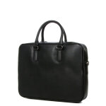 Sacoche ordinateur cuir hexagona encore 13 pouces noir