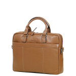 Sacoche ordinateur en cuir katana architecte 15 pouces marron