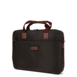 Sacoche ordinateur hexagona diversit� 17 pouces marron fonc�