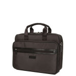 Sacoche ordinateur hexagona worker 14 pouces marron fonc�
