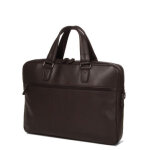 Sacoche ordinateur katana attitude 14 pouces - 2 compartiments choco marron