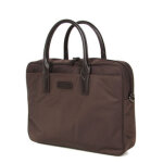 Sacoche ordinateur lancaster basic & sport 13 pouces marron