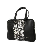Sacoche ordinateur olivia lauren zebra 15 pouces noir