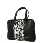 Sacoche ordinateur olivia lauren zebra 15 pouces noir