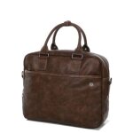 Sacoche ordinateur serge blanco san antonio 14 pouces marron