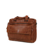 Sacoche ordinateur spikes & sparrow kevin 15. 6 pouces brandy marron