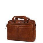 Sacoche ordinateur spikes & sparrow steven 13. 3 pouces brandy marron